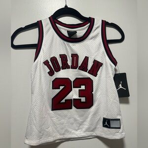 Jordan 23 Girls' White Jersey